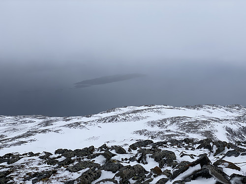 Bilde #14: Utsikt fra Grøtfjellet ned mot Tautra og Moldeleia.