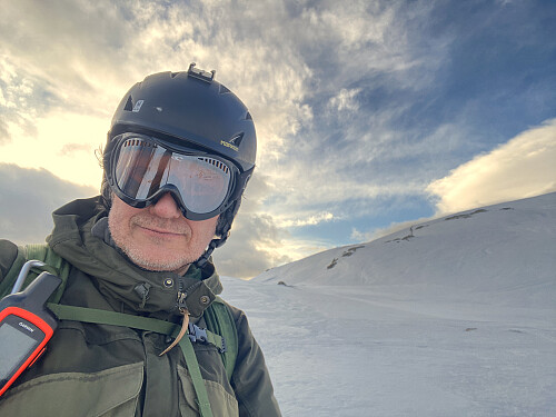 Bilde #15: Selfie på vei ned igjen.