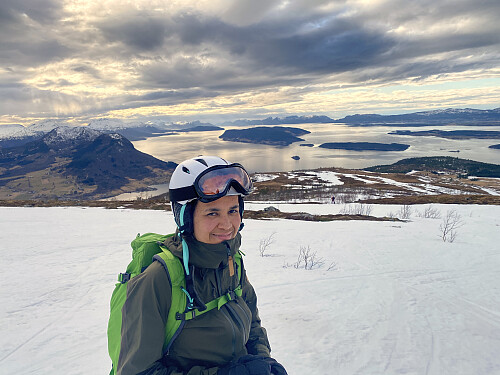 Bilde #20: Et kort stopp på vei ned igjen.