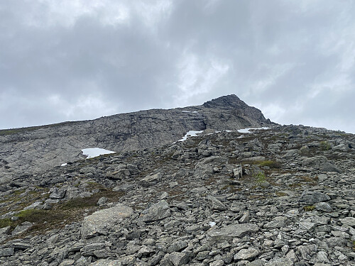 Bilde #26: Knausen på bilde #24 sett nedenfra.