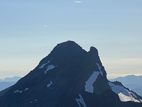 Bilde #27: Lauparen [1434] og Militærlua [1397 m.o.h.] sett fra Rollsbotnskorka.