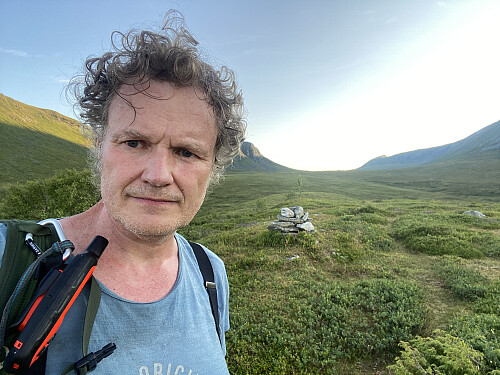 Bilde #40: På toppen av Vardhaugen [532 m.o.h.].