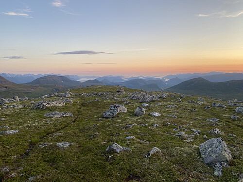 Bilde #47: Utsikt vestover fra Søre Smørhylla [871 m.o.h.].