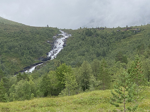 Bilde #7: Fossefall ved Hoemsetra.