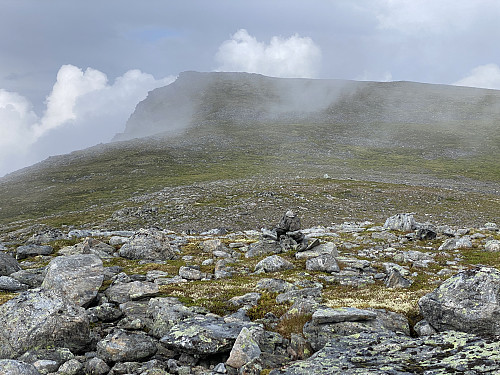 Bilde #17: Blåfjellet 1043 sett fra sørvestryggen [965 m.o.h.]