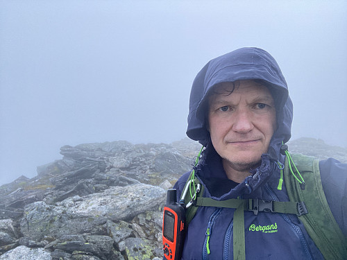 Bilde #33: På toppen av Midtre Sessknubben [1205 m.o.h.].