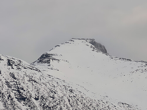 Bilde #10: Kyrkjetaket [1439 m.o.h.] sett fra toppen av Storaksla.