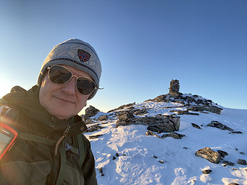 Bilde #14: Oppe ved de to toppvardene.