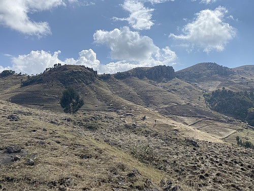 Image #10: Approaching the top of the mountain.