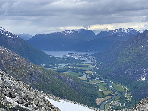 Bilde #3: Utsikt mot Åndalsnes.