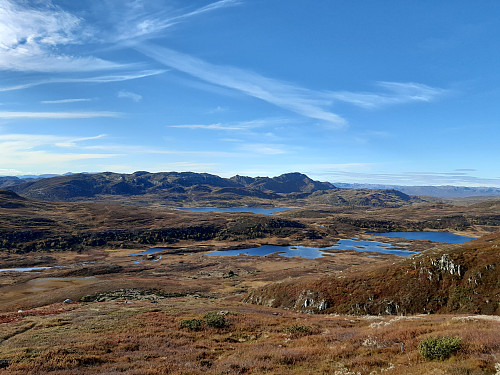 Mot Bosnuten og Lifjell.