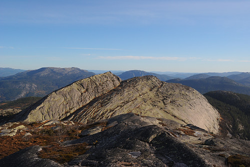 Tilbakeblikk mot Austre Roholtfjell.