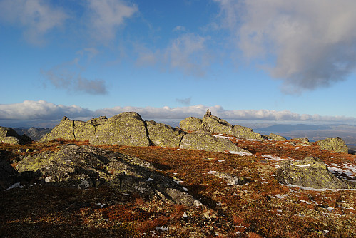 Toppen av Robekknuten, 1495 moh.