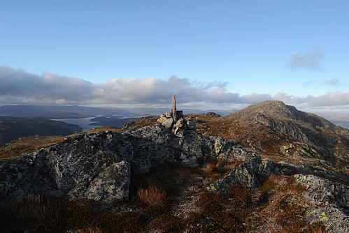 Toppen av Fentnuten, 1376 moh.