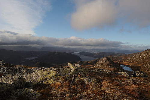 Toppen av Lifjell, 1314 moh.