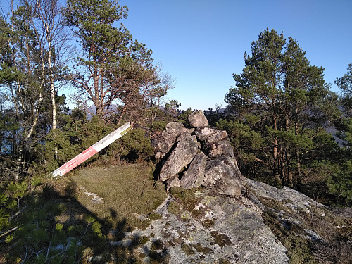 Toppen av Raudnesvarden.