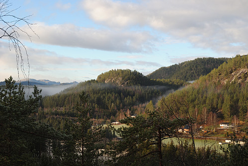 Utsyn mot Damfjell.