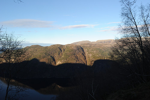 Utsyn mot Fagerlifjell.