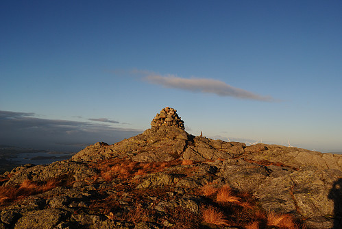 Toppen av Kidno, 571 moh.