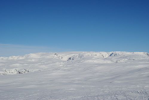 Utsyn mot Hardangerjøkulen.