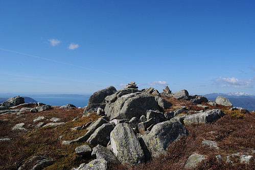Toppen av Herefjellet, 694 moh.