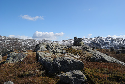 Toppen av Smalaheia, 596 moh.