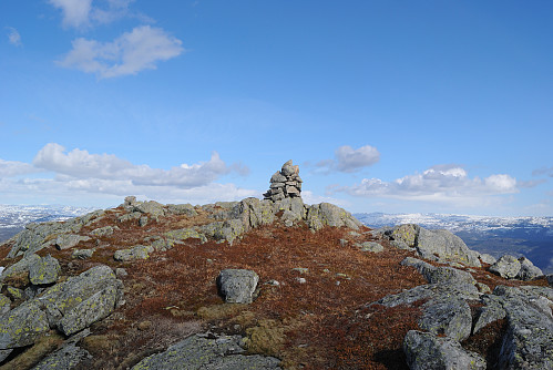Toppen av Gunlanuten, 829 moh.