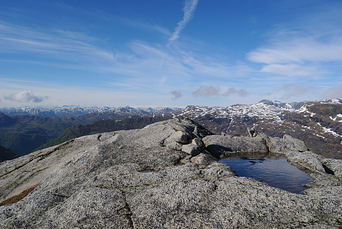 Toppen av Sørnuten, 976 moh.