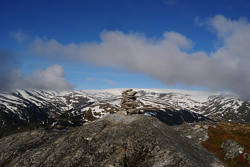 Toppen av Jordalsnuten, 1043 moh.