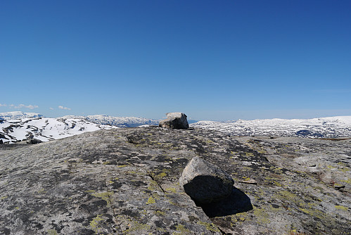 Toppen av Nord for Nordre Krossfonnuten, 1375 moh.