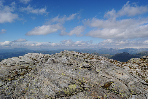 Toppen av Ingebjørgnuten, 1250 moh.