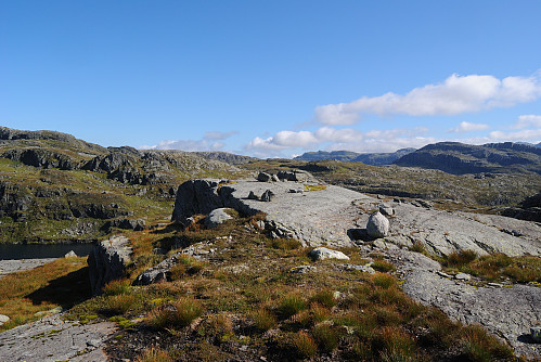 Toppen av Sør for Nautavatnet, 961 moh.