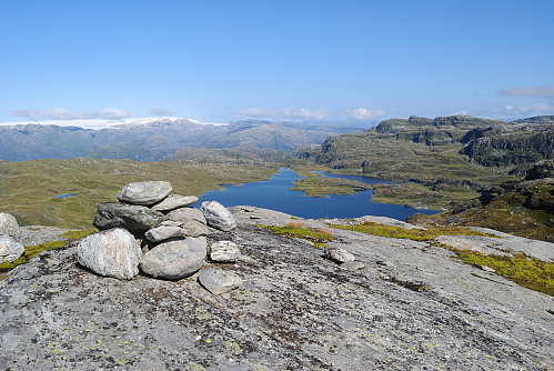 Toppen av Torvenuten, 1145 moh.