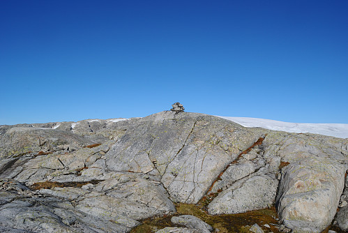 Toppen av Fagnabotnhorga, 1216 moh.