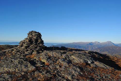 Toppen av Håfjellet, 937 moh.