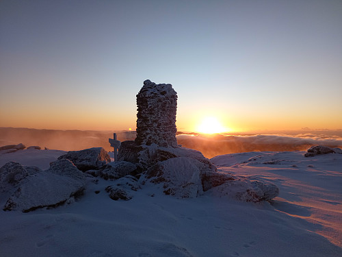 Solnedgang ved Gråhorgo.