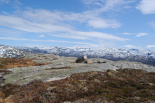 Toppen av Grønenuten, 916 moh.
