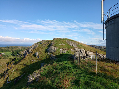 Toppen av Bjergesfjellet.
