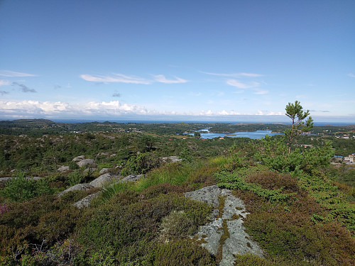 Toppen av Tindafjellet, 113 moh.