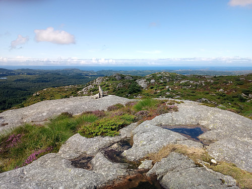 Toppen av Klauv, 232 moh.