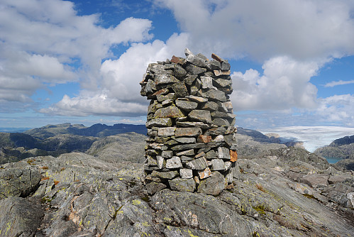 Toppen av Blådalshorga, 1302 moh.