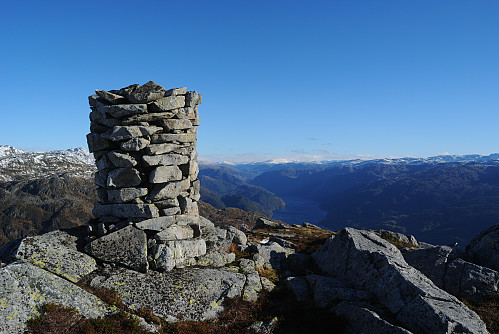 Toppen av Kallviknut, 967 moh.