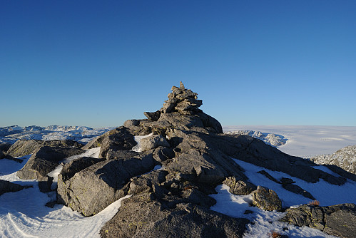 Toppen av Bjødnabernuten, 1303 moh.