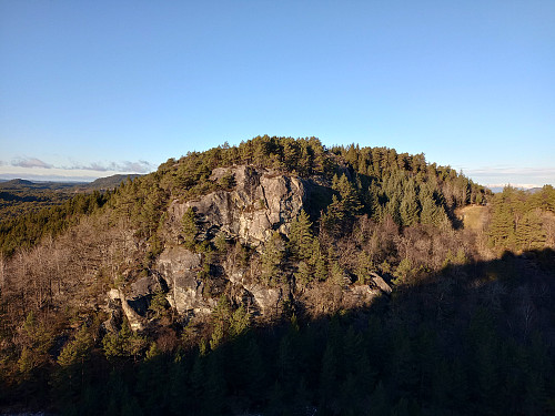 Tilbakeblikk mot Ravnefjell.