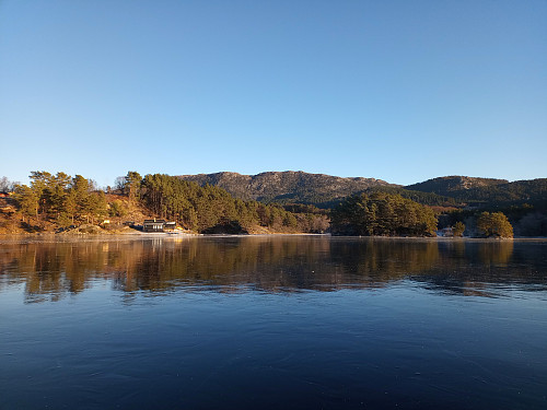 Stålis på Vasslivatnet.