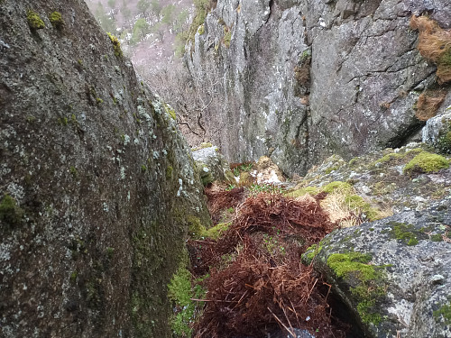 Verste del av skaret passert.