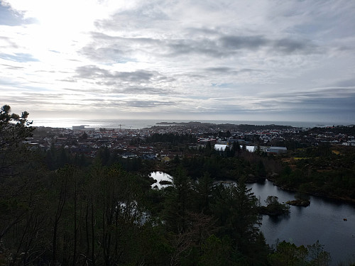 Utsyn mot Skudeneshavn.