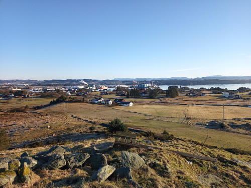 Utsyn mot Kolstø.