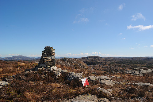 Toppen av Nordre Sålefjell, 119 moh.