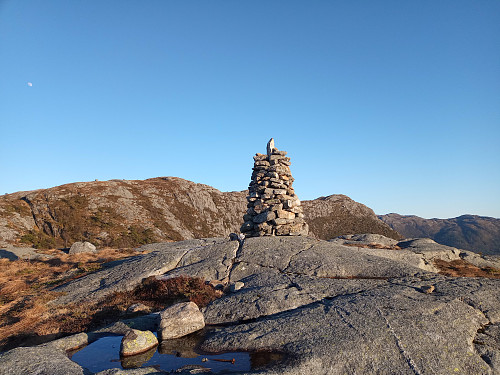 På toppen av Juten.